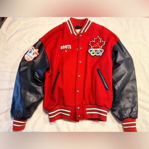Roots Varsity Olympics 1998 Nagano Jacket